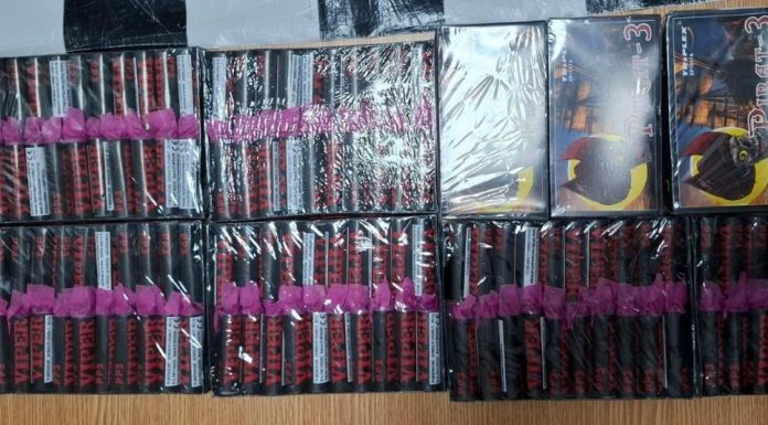 Captură de petarde, în Focșani, în Ajunul Crăciunului