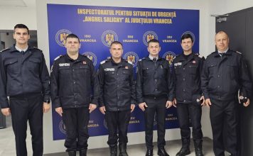 Înaintări și grad și recompense la ISU Vrancea, de Ziua Națională a României