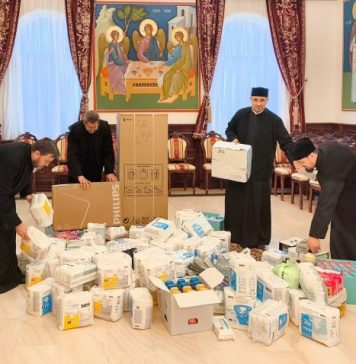 Preoții din Protoieria Panciu, în sprijinul pacienților a două spitale vrâncene