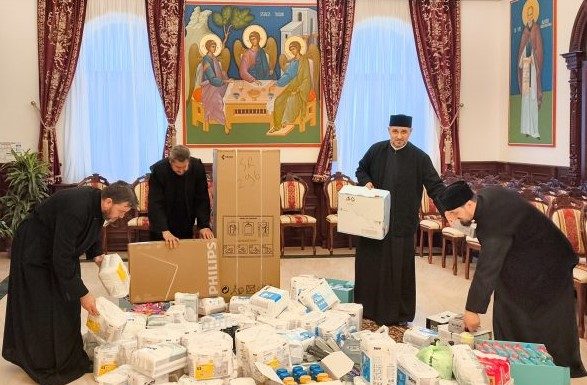 Preoții din Protoieria Panciu, în sprijinul pacienților a două spitale vrâncene