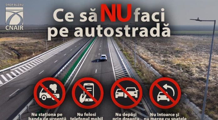Atenție: Ce NU trebuie să faci pe autostradă pentru a preveni accidentele și a circula în siguranță!