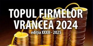 Camera de Comerț, Industrie și Agricultură Vrancea organizează Topul Firmelor