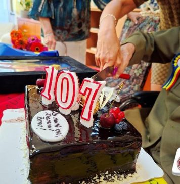 Veteran de 107 ani, decorat de Ziua Națională