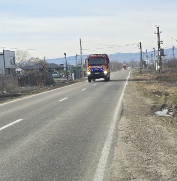 Incendiu la o locuință din Biliești pompieri
