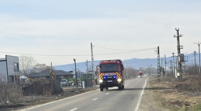 Aproape 50 de intervenții au avut cadrele ISU Vrancea, la sfârșitul săptămânii trecute pompieri
