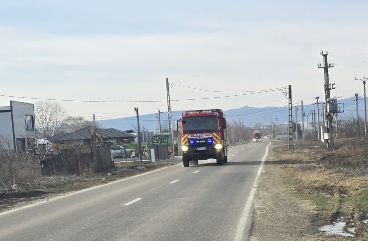 Aproape 50 de intervenții au avut cadrele ISU Vrancea, la sfârșitul săptămânii trecute pompieri