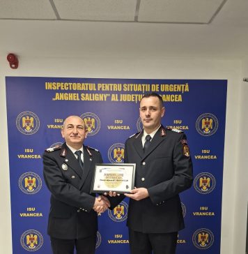 Plt. adj. șef Gabi Caraiman – Pompierul lunii decembrie