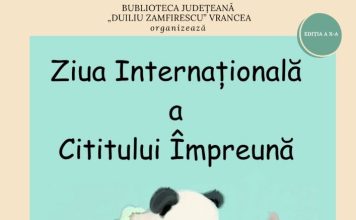 Ateliere de lectură, săptămâna viitoare, de Ziua Internațională a Cititului Împreună