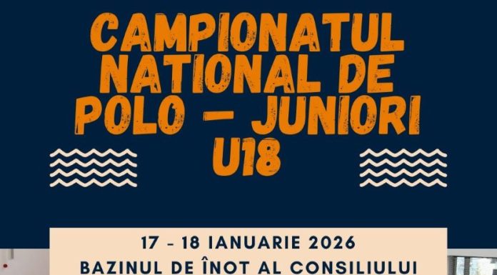 Weekend de polo juniori, la Bazinul de înot didactic din Focșani