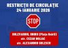 Restricții de circulație, sâmbătă, în centrul Focșaniului