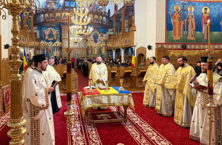 FOTO Momentul istoric de la 24 Ianuarie 1859, sărbătorit Catedrala Ortodoxă din Focșani