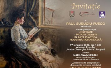 Expoziție cu opere ale pictorilor celebri, din colecția lui Fuego / Artistul își prezintă și lucrări proprii