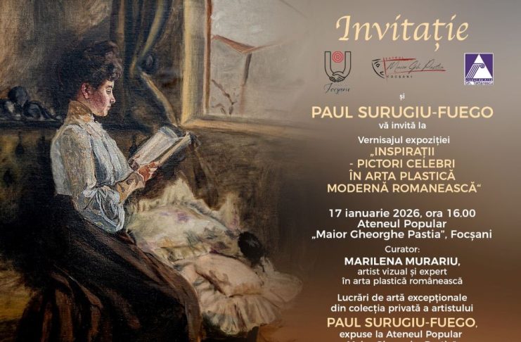 Expoziție cu opere ale pictorilor celebri, din colecția lui Fuego / Artistul își prezintă și lucrări proprii
