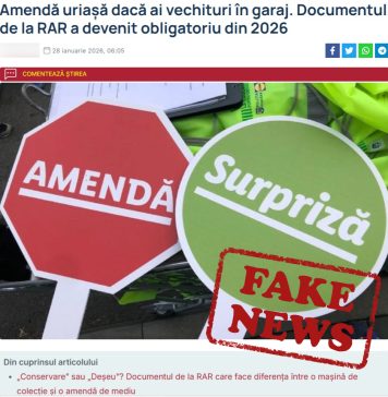 Noi falsuri și dezinformări în online / Registrul Auto Român vine cu clarificări