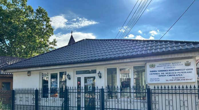 FOTO Servicii funerare complete la Centrul ”Simon Cirineanul” al Parohiei ”Adormirea Maicii Domnului” din Adjud