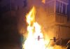 Pubele incendiate în noaptea de Revelion, în municipiul Focșani