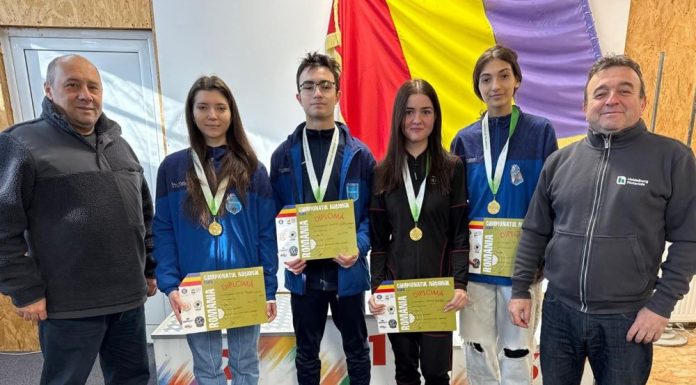 Patru medalii de aur pentru tinerii sportivi focșăneni la prima etapă a Campionatului Național de Tir Sportiv