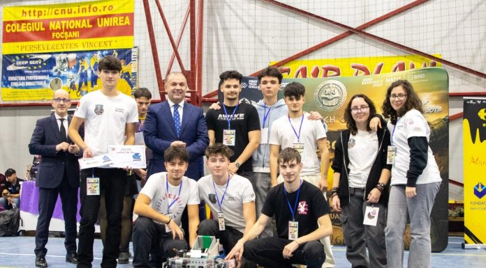Consiliul Județean a premiat excelența în robotică la ”Focșani Tech Challenge”, de Ziua Unirii Principatelor
