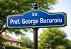Școala de Tenis ”George Bucuroiu” este pe strada ”Prof. George Bucuroiu”