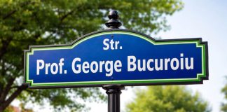 Școala de Tenis ”George Bucuroiu” este pe strada ”Prof. George Bucuroiu”