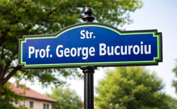 Școala de Tenis ”George Bucuroiu” este pe strada ”Prof. George Bucuroiu”
