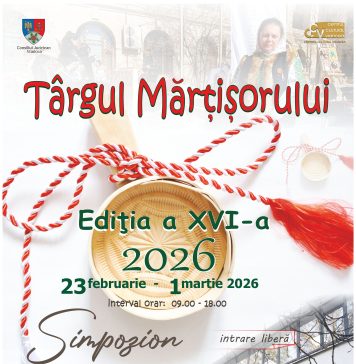 Târgul Mărţișorului debutează pe 23 februarie la Galeriile de Artă Focșani