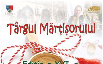 Pregătiri pentru Târgul Mărțișorului, organizat de Centrul Cultural Vrancea