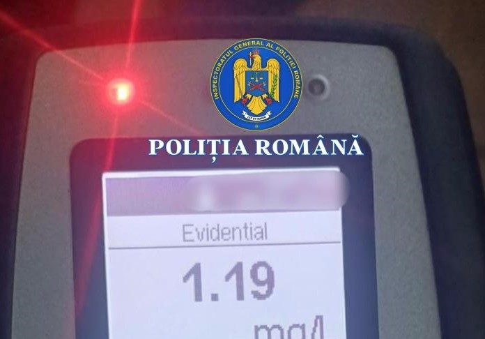 Bărbat din Vrâncioaia, depistat beat la volan