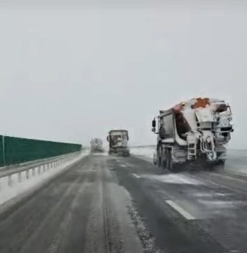 VIDEO Trafic redeschis pe Autostrada Moldovei