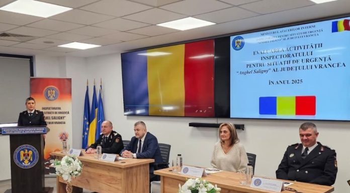 FOTO Bilanț ISU Vrancea: aproape 7.200 de situații de urgență au gestionat pompierii vrânceni în 2025