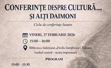 Conferințe despre Cultură la Biblioteca Județeană