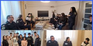 Polițiștii vrânceni, în dialog cu tinerii din modulele familiale din Focșani și Odobești