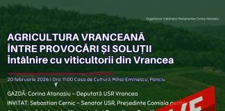 Dezbatere cu viticultorii vrânceni, astăzi, la Panciu
