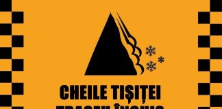 Atenționare: Risc de avalanșă în Cheile Tișiței!