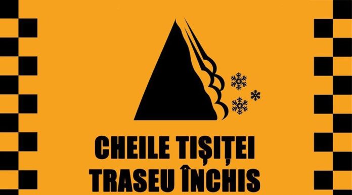 Atenționare: Risc de avalanșă în Cheile Tișiței!