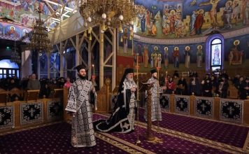 FOTO Rugăciune de pocăință în prima săptămână a Postului Mare, la Buzău și Focșani