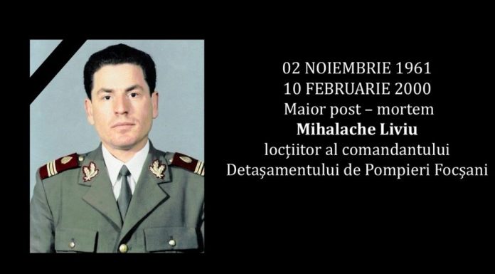 Comemorare la ISU Vrancea