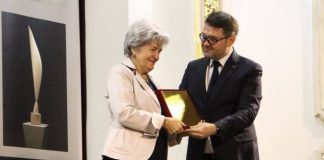 FOTO Prof. dr. Doina Lemny a primit titlul de ”Cetățean de onoare” al municipiului Focșani