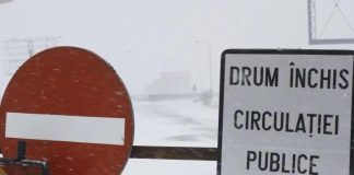Ce drumuri sunt închise în Vrancea (ora 10:50)