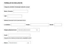 Atenționare: Tentativă de fraudă prin folosirea unui link ce imită interfața Formularului Unic de Contact al ANAF