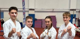 Patru sportivi pregătiți de sensei Daniel Fusaru, calificați la Campionatul European de Karate SKDUN