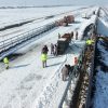 lucrari autostrada iarna