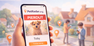 Platforma globală pentru găsirea animalelor pierdute ajunge în România