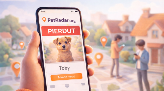 Platforma globală pentru găsirea animalelor pierdute ajunge în România