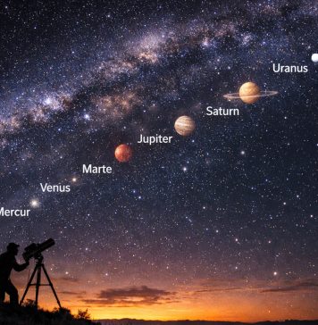 Parada planetelor, la sfârșitul lunii februarie