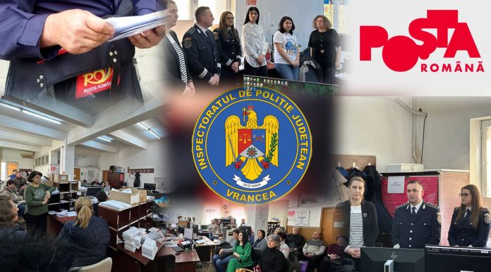 Polițiștii, ședință cu poștașii pentru creșterea nivelului de securitate al personalului, al valorilor și al operațiunilor poștale