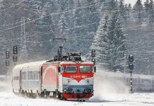 Trenurile circulă în condiții de iarnă, în contextul avertizărilor meteorologice