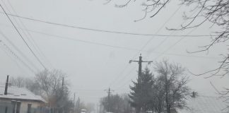 Cod galben de ger în Vrancea, până mâine dimineață