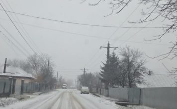 Cod galben de ger în Vrancea, până mâine dimineață