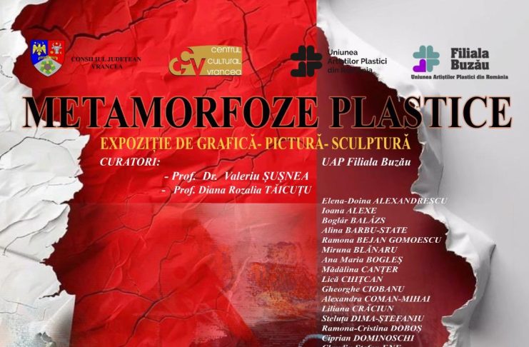 „Metamorfoze Plastice” – expoziție la Galeriile de Artă din Focșani